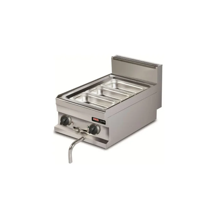 Bain-Marie 21 lt. mit Ablasshahn / 1 kW / 1x1/1 GN – Bild 1