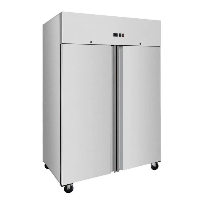 Edelstahlkühlschrank, Inhalt 1145 Liter – Bild 1
