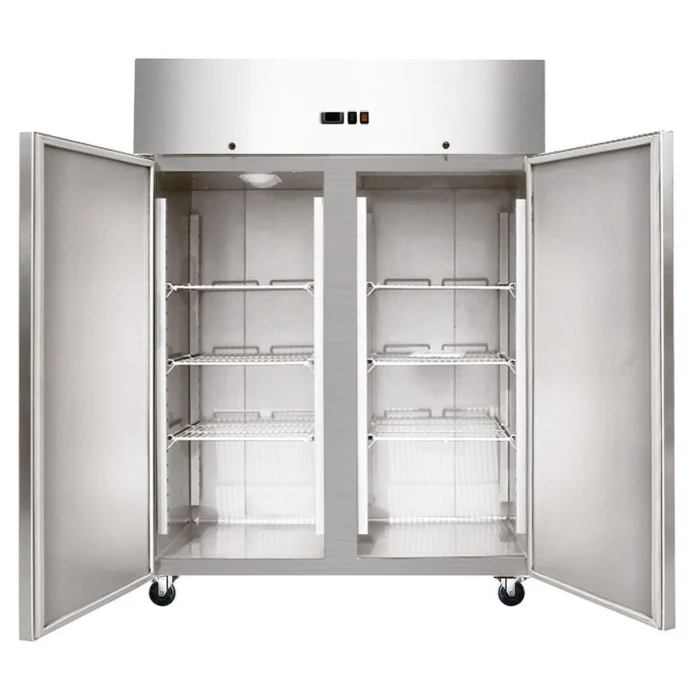 Edelstahlkühlschrank, Inhalt 1145 Liter – Bild 2