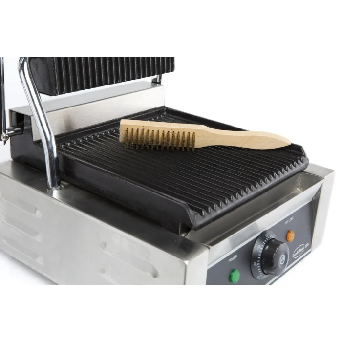 Einzel Kontaktgrill / Gerillt / 320 x 410 x 190 mm / 1.8 kW – Bild 3