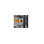 Elekto Pizzaofen mit Haube / 6+6x34 cm / Tief / Vollschamott / PO 70105 DE/T – Bild 4