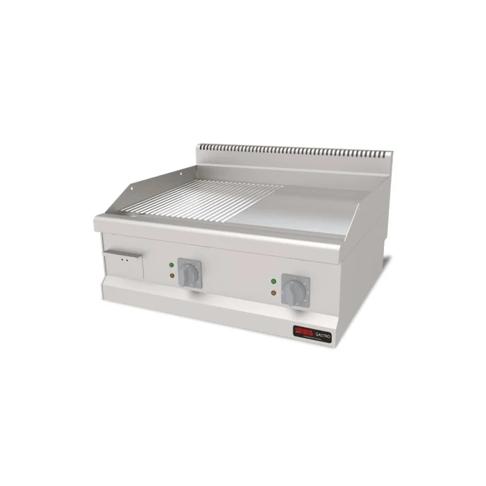 Elektro Bratplatte Hardchrome / Glatt+Gerillt / 7.2 kW / Premium Serie 700 – Bild 1