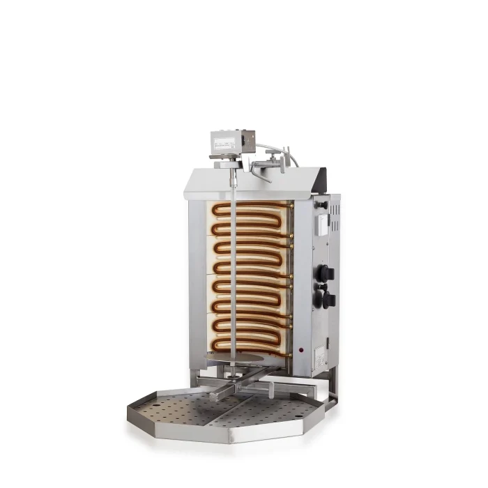 Elektro Dönergrill - Gyros Grill Elektro- Motorposition Oben - 4 Heizzonen – Bild 1