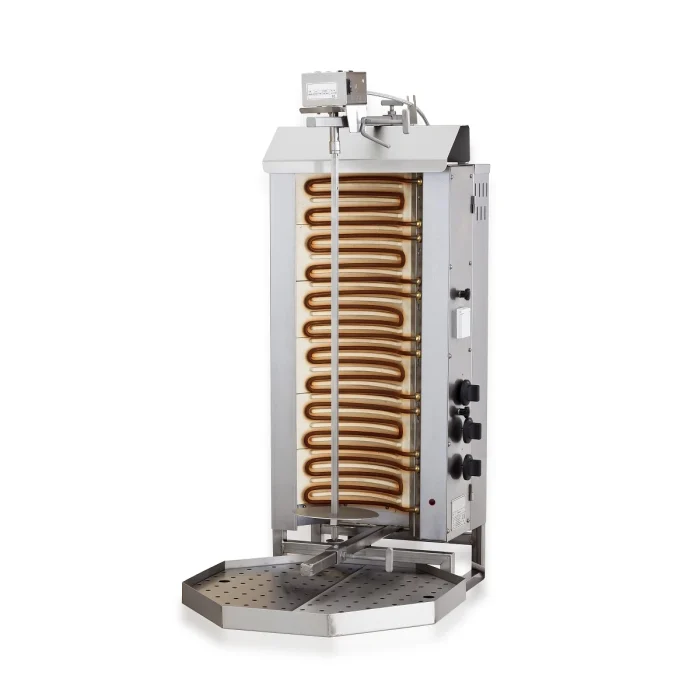 Elektro Dönergrill - Gyros Grill Elektro- Motorposition Oben - 6 Heizzonen – Bild 1