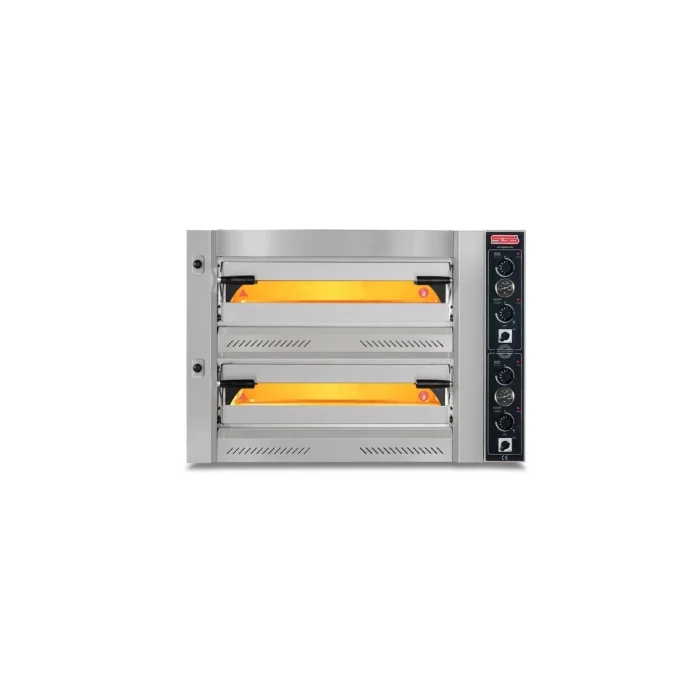 Elektro Pizzaofen / 4+4 34 cm / Manuelle / PZ 7575 DE/M – Bild 1