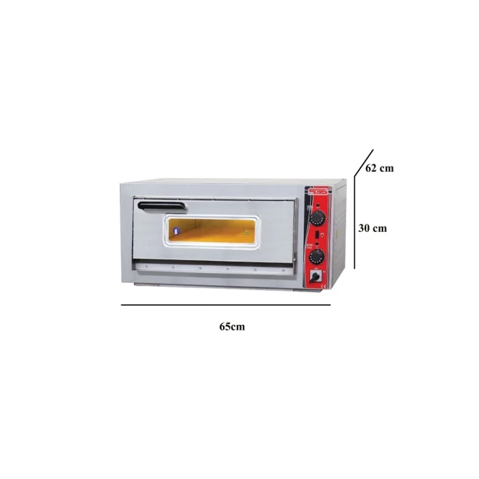 Elektro Pizzaofen Classic / 1x39 cm / Ohne Thermometer / PO/4040 E – Bild 2