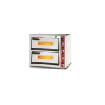 Elektro Pizzaofen Classic / 4+4x33 cm mit Thermometer / Breit / PO/6868 DE/T