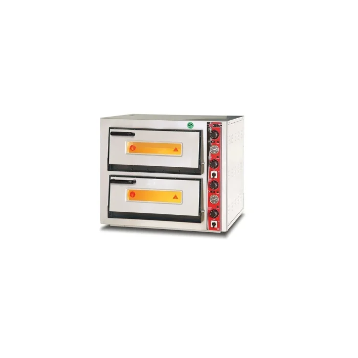 Elektro Pizzaofen Classic / 4+4x33 cm mit Thermometer / Breit / PO/6868 DE/T – Bild 1