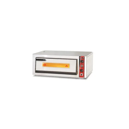Elektro Pizzaofen Classic / 4x33 cm mit Thermometer / Breit / PO/6868 E/T