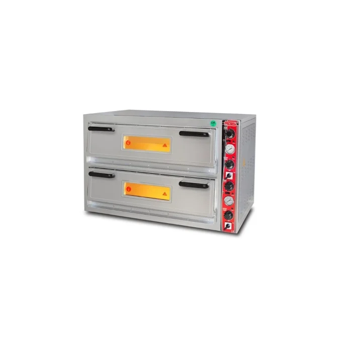 Elektro Pizzaofen Classic / 6+6x30 cm mit Thermometer / Breit / PO/9262 DE/T – Bild 1