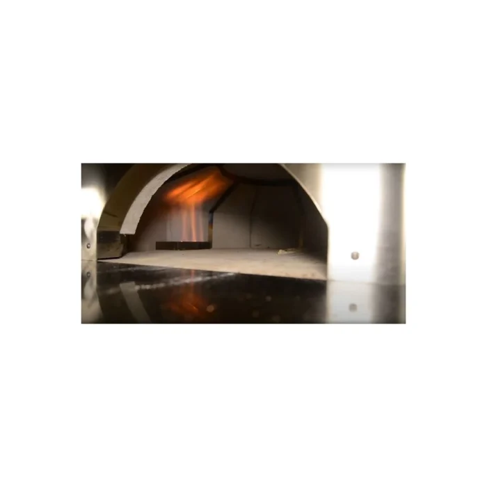 Gas Steinpizzaofen / Kuppel Pizzaofen Rotierend Gas / Touchpanel – Bild 3