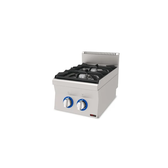 Gasherd 2 Brenner mit Pilotflamme / 12.6 kW / Premium Serie 600 – Bild 1