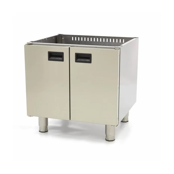 Gastro Arbeitsschrank - Doppeleinheit - 60 cm Tief - 2 Türen – Bild 1