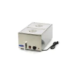 Gastro Bain Marie - mit Wasserhahn- inkl. 2 x 1/2 GN Set - Elektrisch
