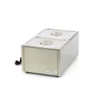 Gastro Bain Marie - mit Wasserhahn- inkl. 2 x 1/2 GN Set - Elektrisch – Bild 4