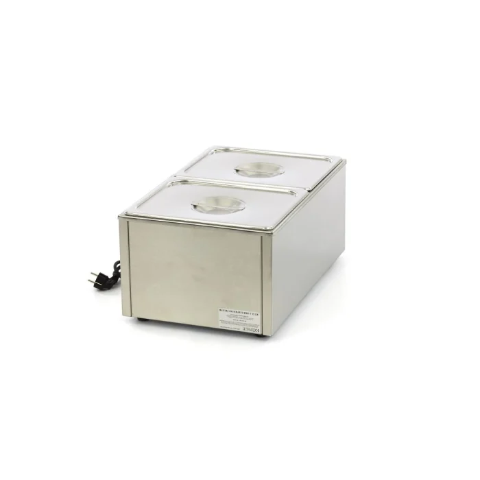 Gastro Bain Marie - mit Wasserhahn- inkl. 2 x 1/2 GN Set - Elektrisch – Bild 7