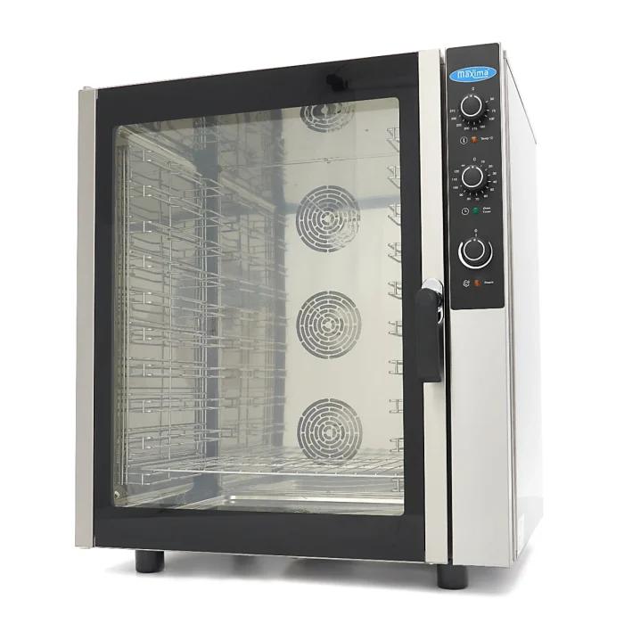 Gastro Combi - Dampfofen - Passt 10 Tabletts (1/1 GN / 60 x 40 cm) - Analog - 400 V – Bild 1