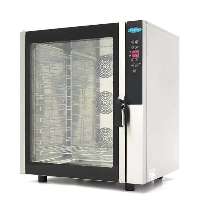 Gastro Combi - Dampfofen - Passt 10 Tabletts (1/1 GN / 60 x 40 cm) - Digital Anzeige - 400 V – Bild 1