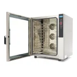 Gastro Combi - Dampfofen - Passt 10 Tabletts (1/1 GN / 60 x 40 cm) - Digital Anzeige - 400 V – Bild 5