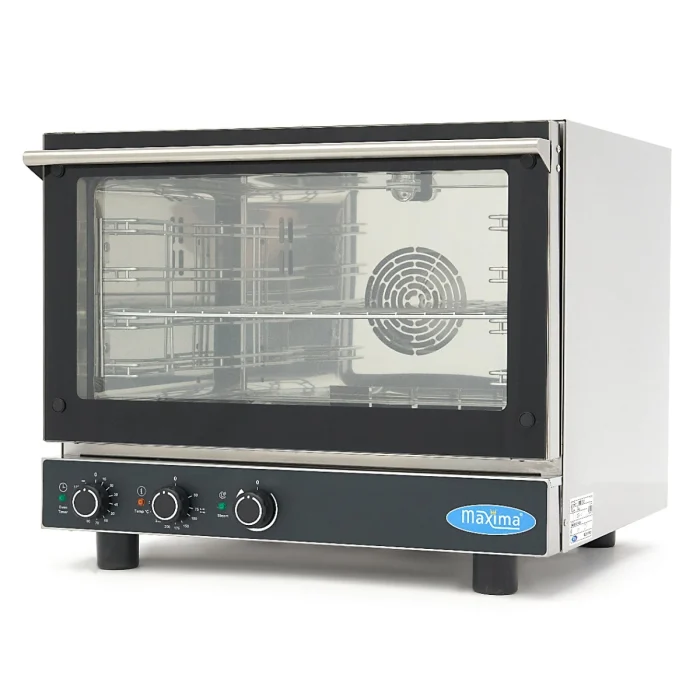 Gastro Combi - Dampfofen - Passt 4 Tabletts (1/1 GN / 60 x 40 cm) - Analog - 400V – Bild 1