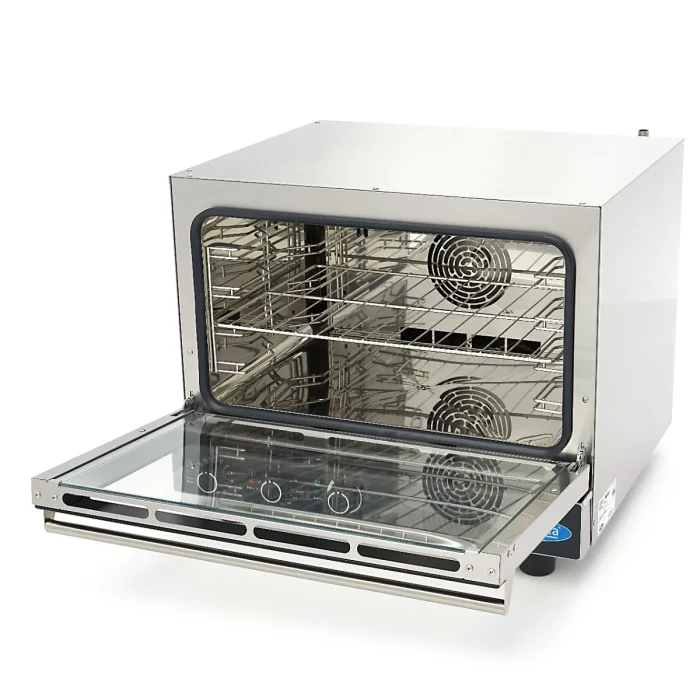Gastro Combi - Dampfofen - Passt 4 Tabletts (1/1 GN / 60 x 40 cm) - Analog - 400V – Bild 6