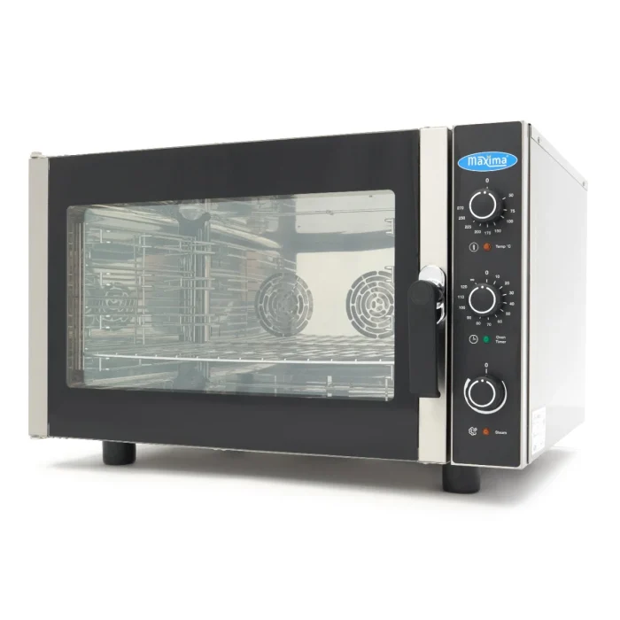 Gastro Combi - Dampfofen - Passt 4 Tabletts (1/1 GN / 60 x 40 cm) - Analog - 400V – Bild 1