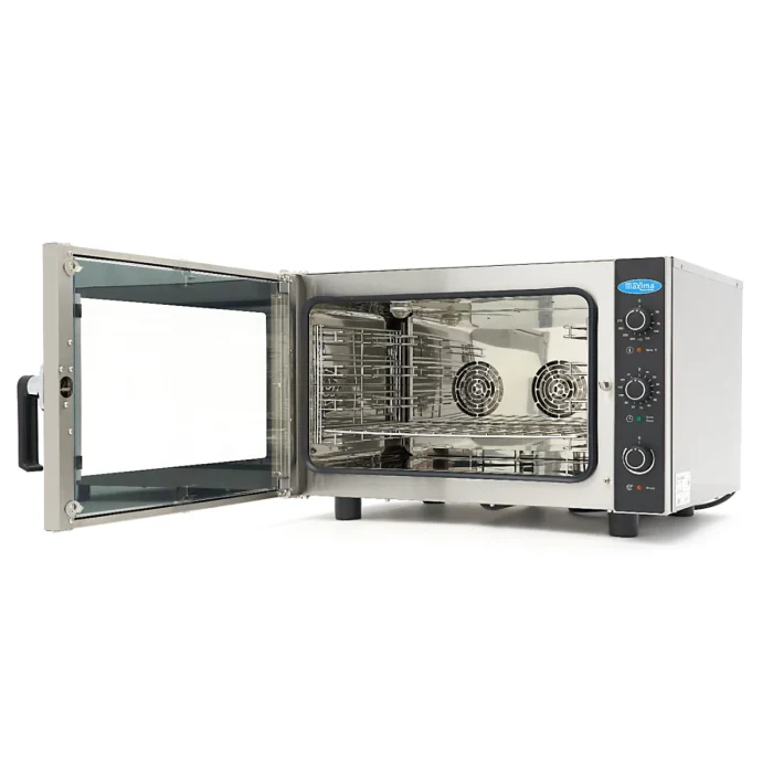 Gastro Combi - Dampfofen - Passt 4 Tabletts (1/1 GN / 60 x 40 cm) - Analog - 400V – Bild 5