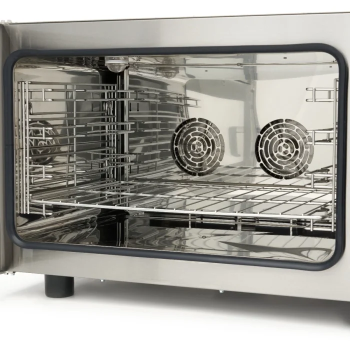 Gastro Combi - Dampfofen - Passt 4 Tabletts (1/1 GN / 60 x 40 cm) - Analog - 400V – Bild 7