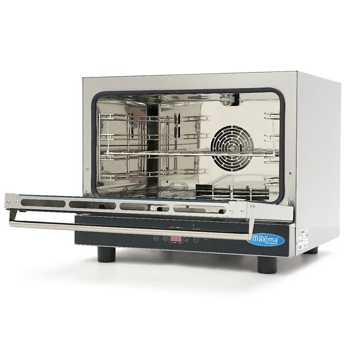 Gastro Combi - Dampfofen - Passt 4 Tabletts (1/1GN / 60 x 40 cm) - Digital Anzeige - 400 V – Bild 5
