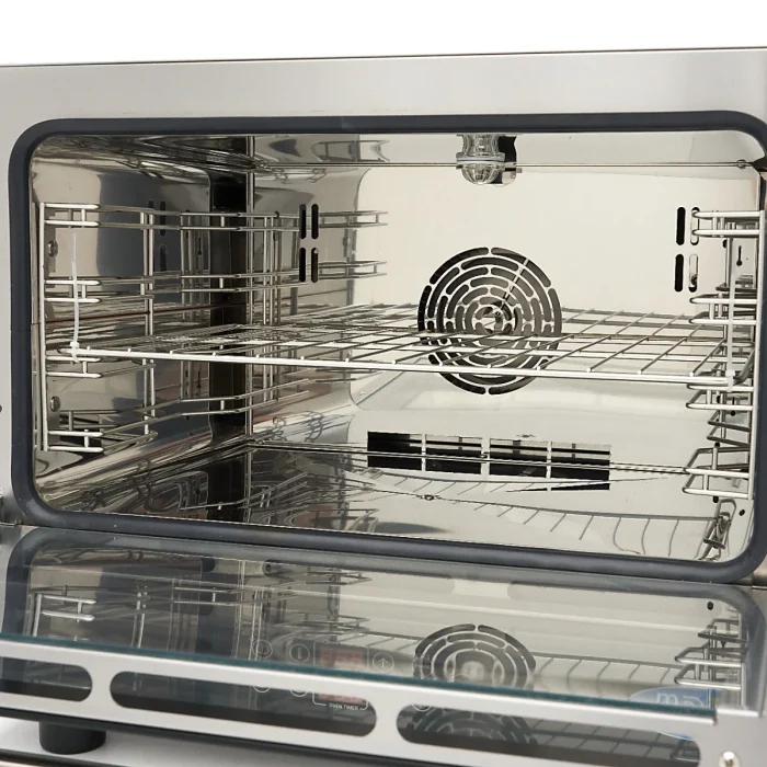 Gastro Combi - Dampfofen - Passt 4 Tabletts (1/1GN / 60 x 40 cm) - Digital Anzeige - 400 V – Bild 7