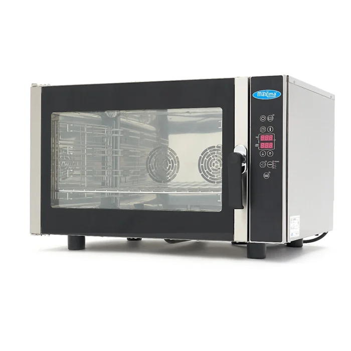 Gastro Combi - Dampfofen - Passt 4 Tabletts (1/1GN / 60 x 40 cm) - Digital Anzeige - 400 V – Bild 1