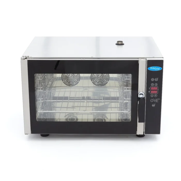 Gastro Combi - Dampfofen - Passt 4 Tabletts (1/1GN / 60 x 40 cm) - Digital Anzeige - 400 V – Bild 2