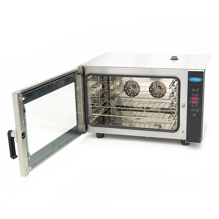 Gastro Combi - Dampfofen - Passt 4 Tabletts (1/1GN / 60 x 40 cm) - Digital Anzeige - 400 V – Bild 6