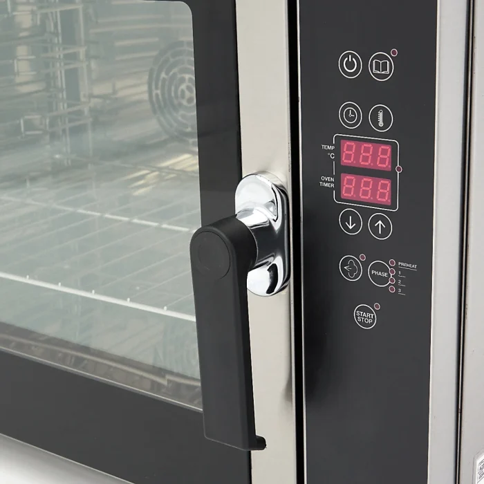 Gastro Combi - Dampfofen - Passt 4 Tabletts (1/1GN / 60 x 40 cm) - Digital Anzeige - 400 V – Bild 7