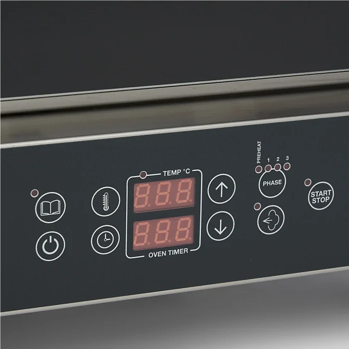 Gastro Combi - Dampfofen - Passt 4 x 2/3 GN Tabletts - Digital Anzeige – Bild 7