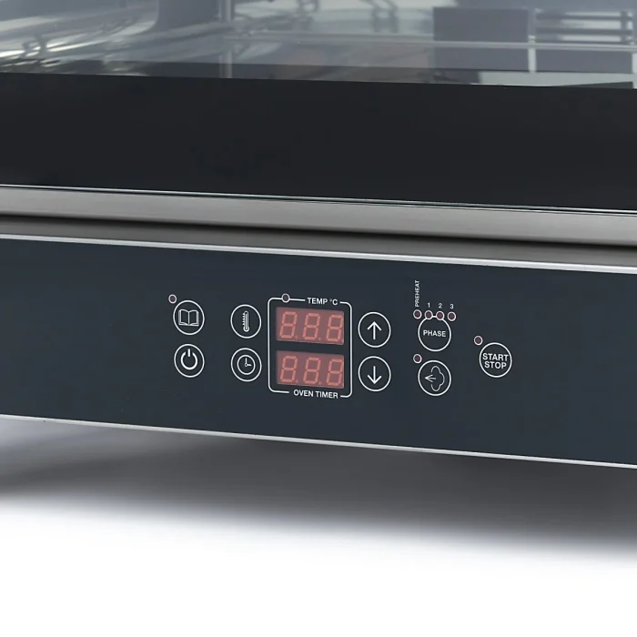 Gastro Combi - Dampfofen - Passt 5 Tabletts (1/1GN / 60 x 40 cm) - Digital Anzeige - 400 V – Bild 6