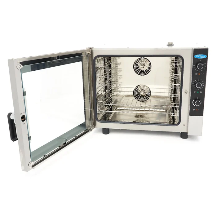 Gastro Combi - Dampfofen - Passt 6 Tabletts (1/1 GN / 60 x 40 cm) - Analog - 400 V – Bild 6