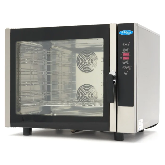 Gastro Combi - Dampfofen - Passt 6 Tabletts (1/1 GN / 60 x 40 cm) - Digital Anzeige - 400 V – Bild 1