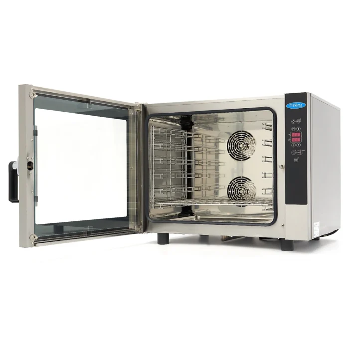 Gastro Combi - Dampfofen - Passt 6 Tabletts (1/1 GN / 60 x 40 cm) - Digital Anzeige - 400 V – Bild 5