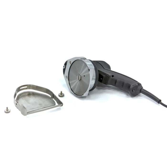 Gastro Dönermesser - 0-8 mm Dicke - Elektrisch - inkl. Ersatzklinge und Spitzer – Bild 3