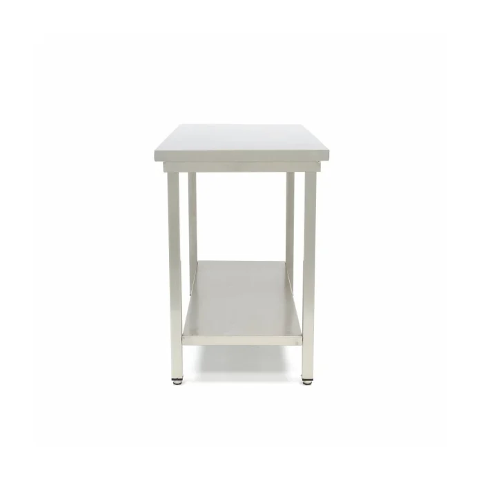 Gastro Edelstahltisch - 100 x 70 cm - Einstellbare Höhe – Bild 3