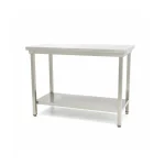 Gastro Edelstahltisch - 80 x 70 cm - Einstellbare Höhe – Bild 4
