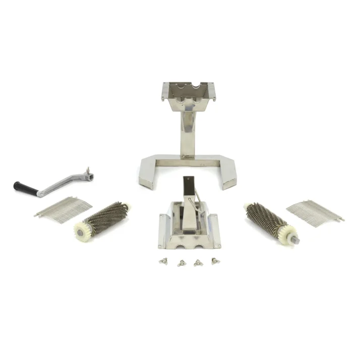 Gastro Fleischklopferr - 2 Walzen - 27 Klingen - 12,5 x 2,5 cm Eingang – Bild 5