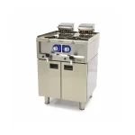 Gastro Fritteuse - 2 x 10 l - 2 Körbe - mit Ablasshahn - 400 V – Bild 5