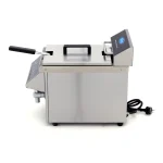 Gastro Fritteuse - 8 l - 1 Körb - Induktion - mit Ablasshahn – Bild 4