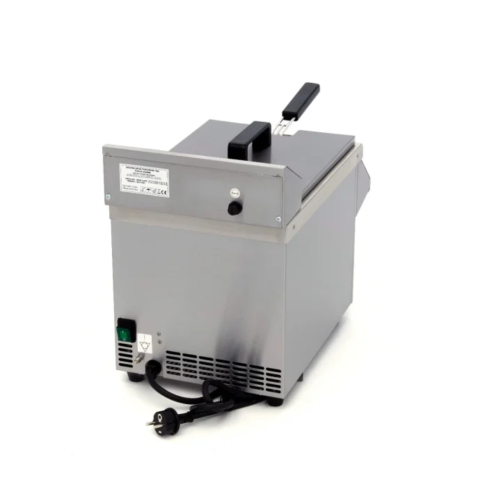 Gastro Fritteuse - 8 l - 1 Körb - Induktion - mit Ablasshahn – Bild 5