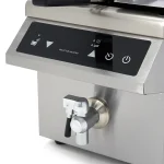 Gastro Fritteuse - 8 l - 1 Körb - Induktion - mit Ablasshahn – Bild 6