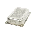Gastro Gastronormbehälter - 1/1 GN - 10 cm Tief - Edelstahl - Perforiert – Bild 2