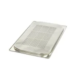 Gastro Gastronormbehälter - 1/1 GN - 2 cm Tief - Edelstahl - Perforiert – Bild 2