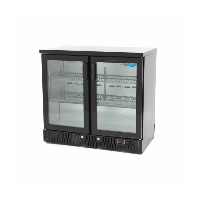 Gastro Getränke Kühlschrank - 2 Scharnier -Türen - 4 verstellbare Regale – Bild 1